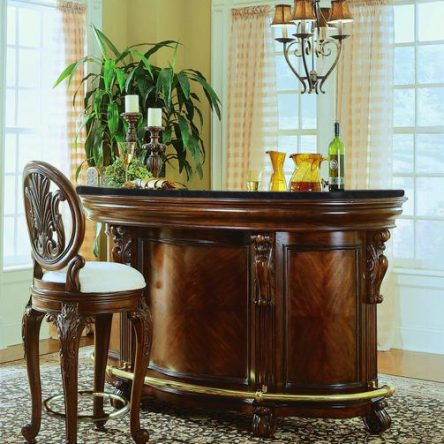 Bar WNL5U – Edwardian Dry Sink Wine Bar with Marble Top