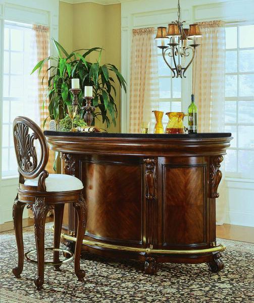 Bar WNL5U - Edwardian Dry Sink Wine Bar with Marble Top
