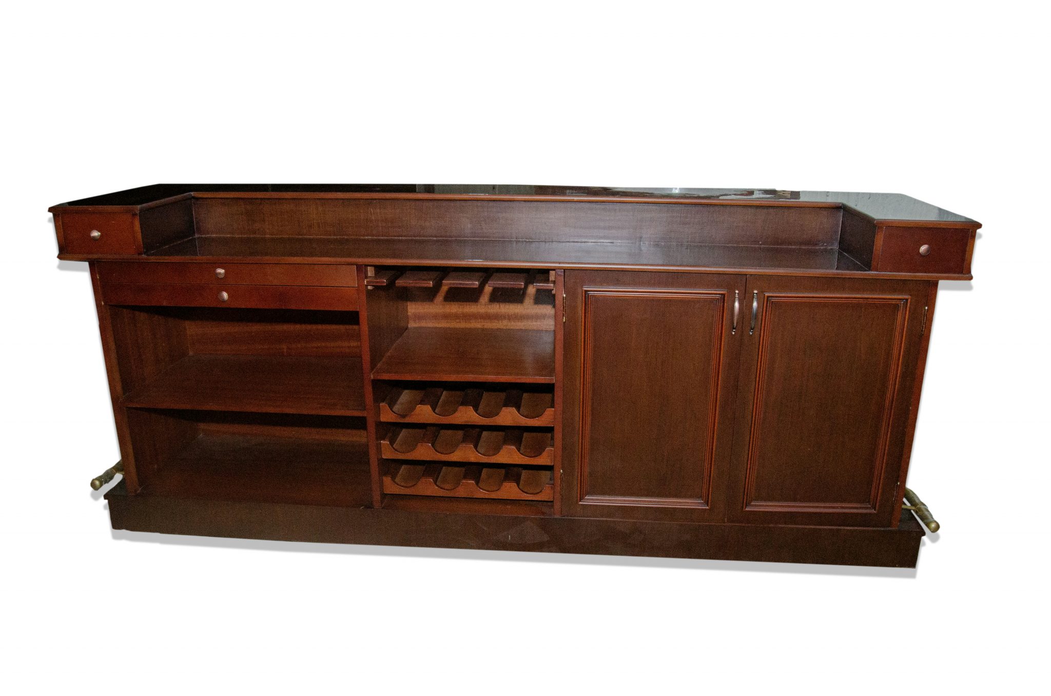 Bar WNL62 Speakeasy Inspired Home Bar Set WoodnLuxury