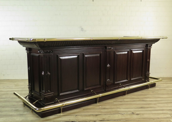 9ft Solid Wood Custom Bar Furniture - Bar WNL147