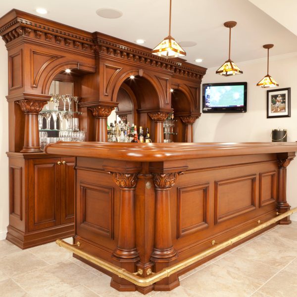 Del Monte Style Traditional American Brunswick Bar - WNL161