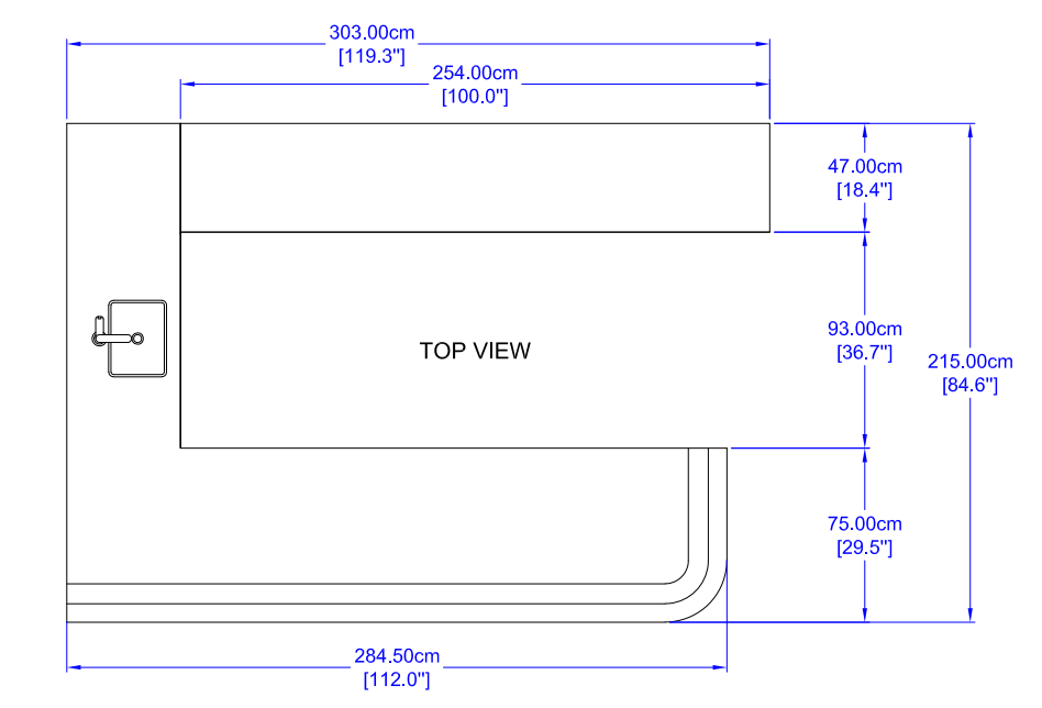 Classic Bar with Celtic Knot Panels & Stained Glass - Bar WNL172 - Image 5