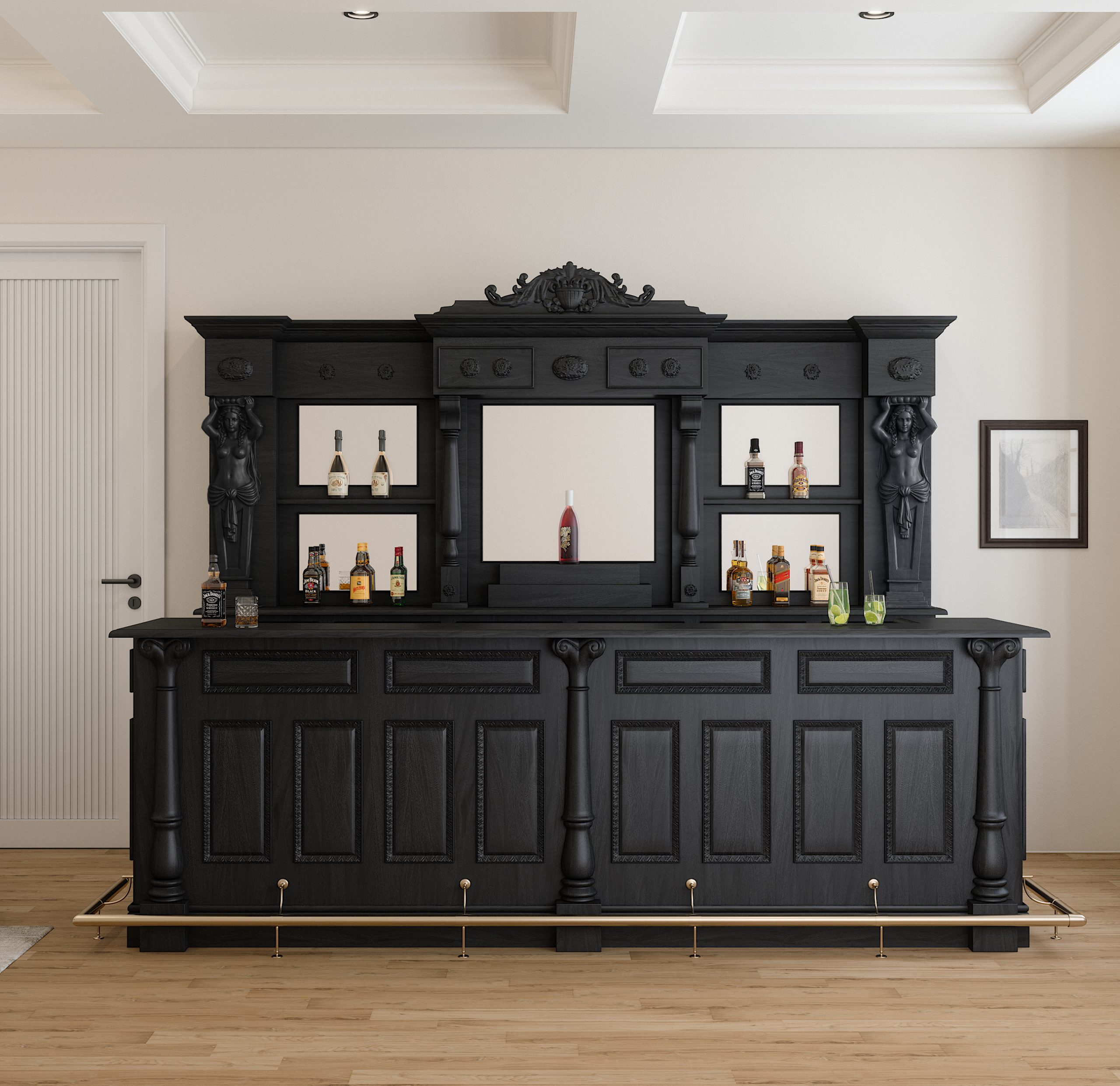 Grandeur Meets the Modern Lounge - Saloon Pub Bar WNL207 - Image 2