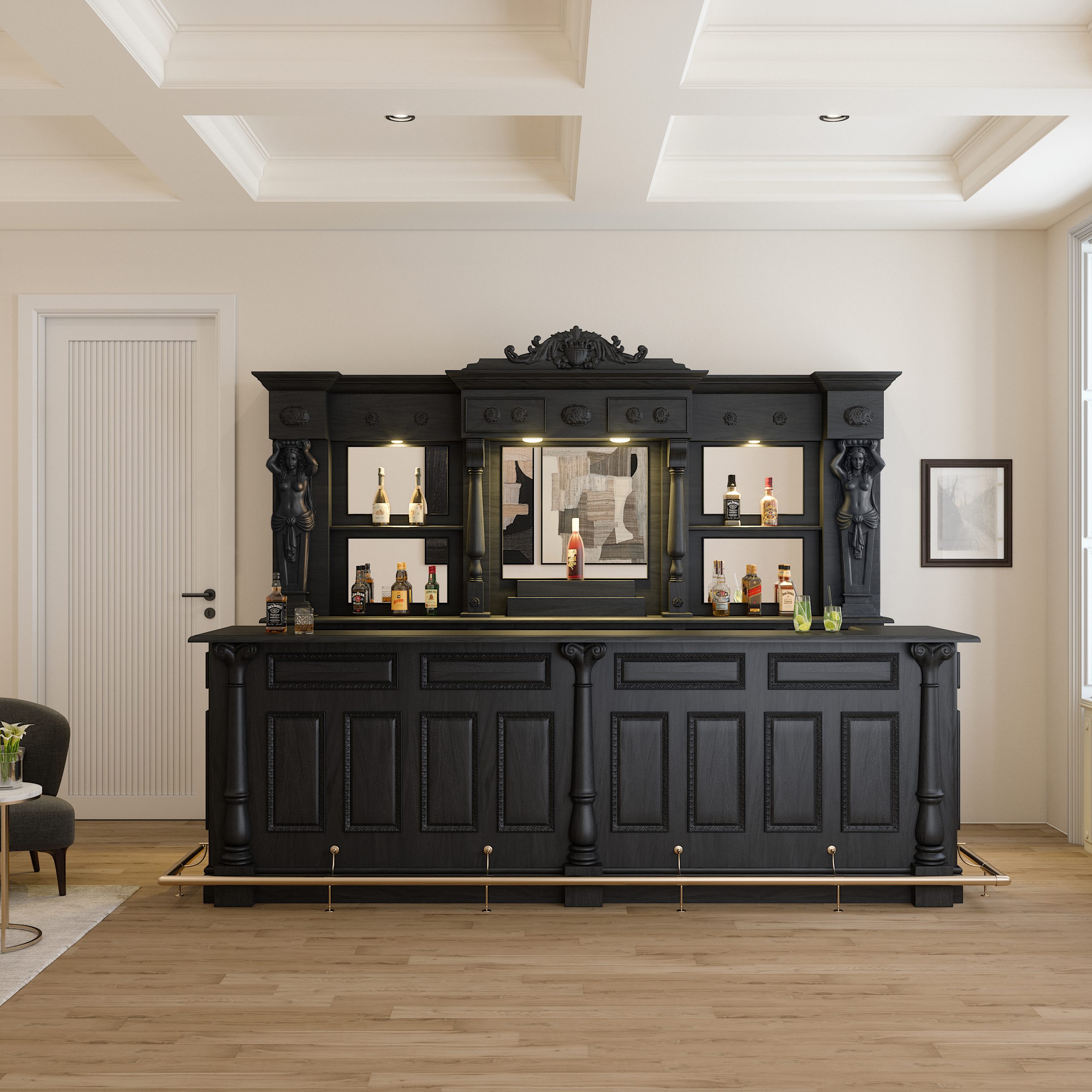 Grandeur Meets the Modern Lounge - Saloon Pub Bar WNL207 - Image 6