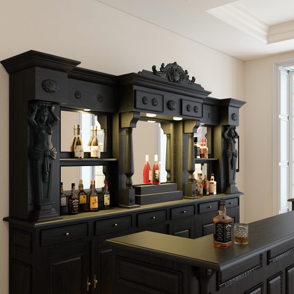 Grandeur Meets the Modern Lounge - Saloon Pub Bar WNL207